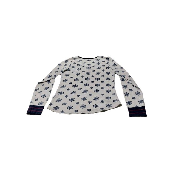 Tommy Hilfiger 2 pc Thermal Medium Womens Pajama Set Snowflakes Read Description - Picture 15 of 16